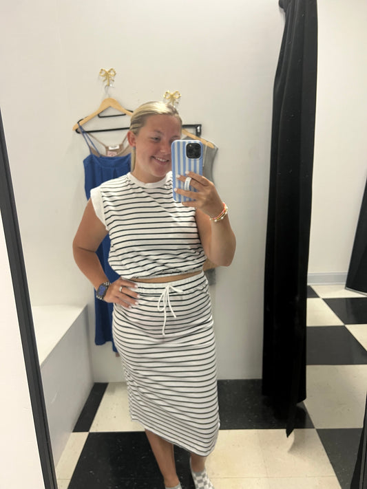 kolby striped top
