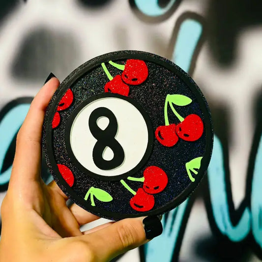 Cherry 8-Ball Freshie