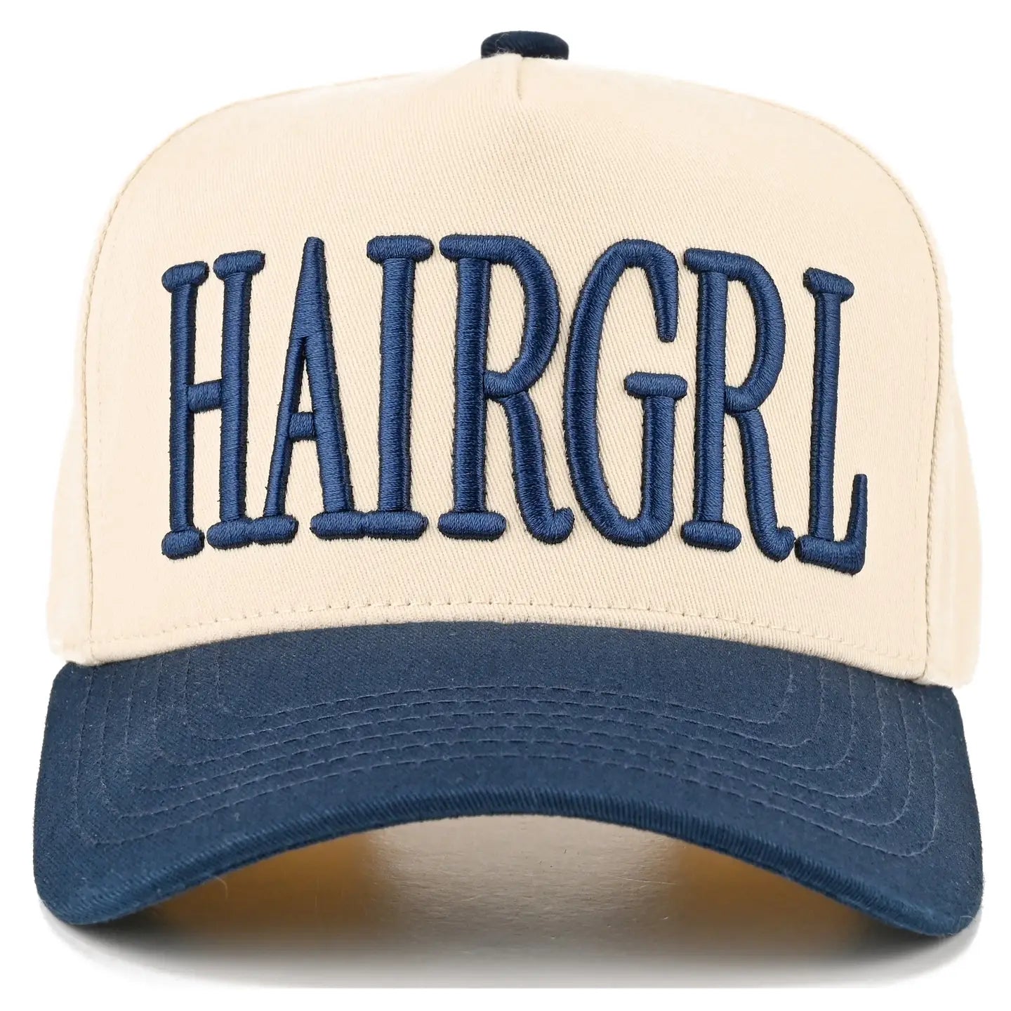 Hair Girl Hat - Navy