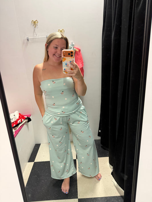 Duck Print Lounge Pants