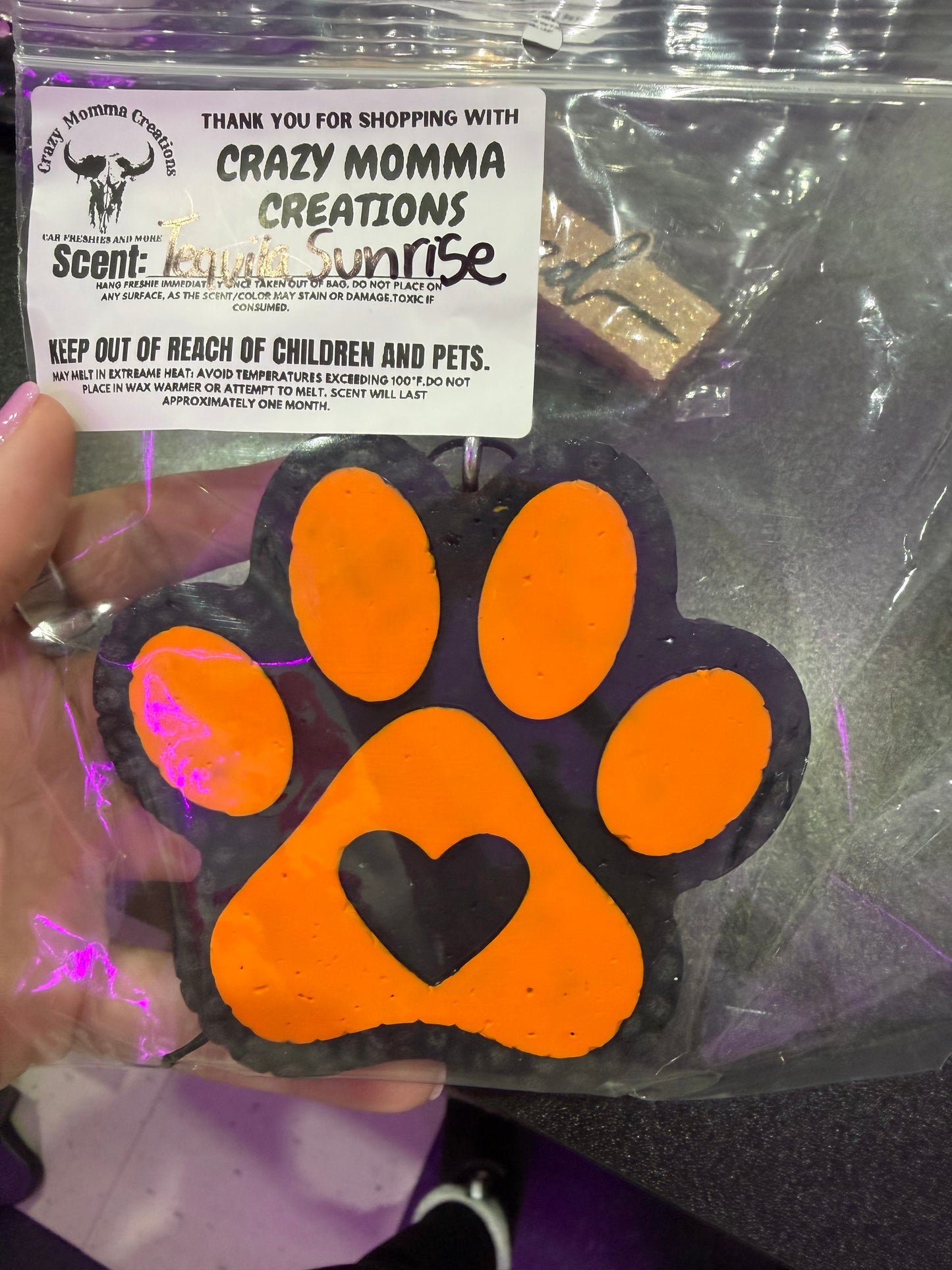 Dog Paw Freshie