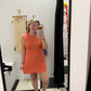 Marcie Knit Shorts - Coral