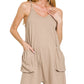 RUSS SPAGHETTI STRAP ROMPER