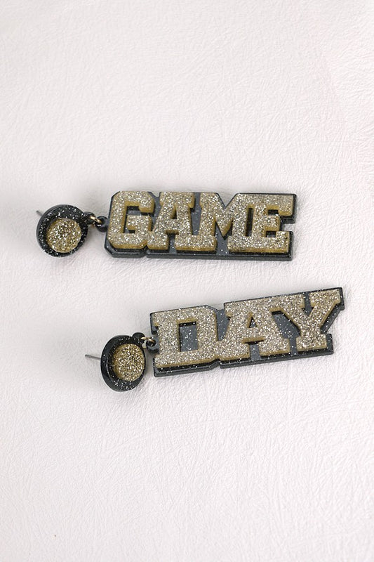 GAME DAY DROP EARRINGS