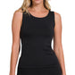 SCOOP NECK SEAMLESS TANK TOP