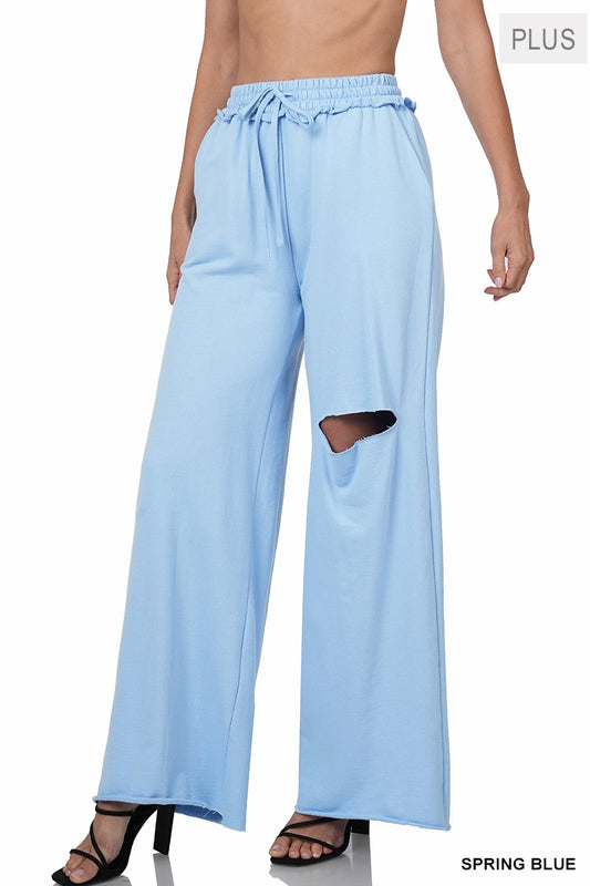 CHILL WITH ME PANTS - CURVY