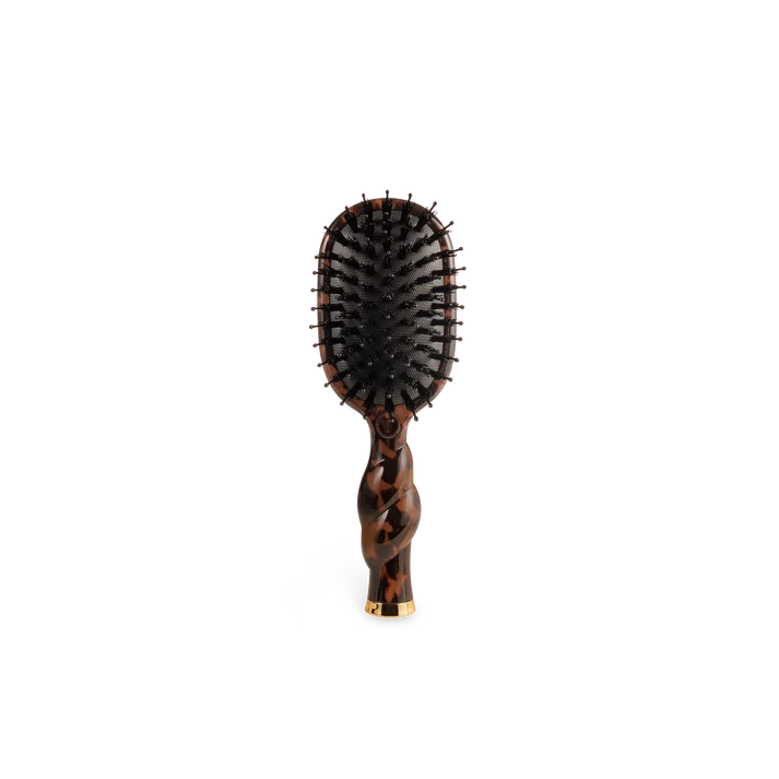 TELETIES MINI BOAR BRISTLE BRUSH - TORTOISE