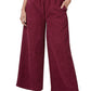CORDUROY WIDE LEG PANTS