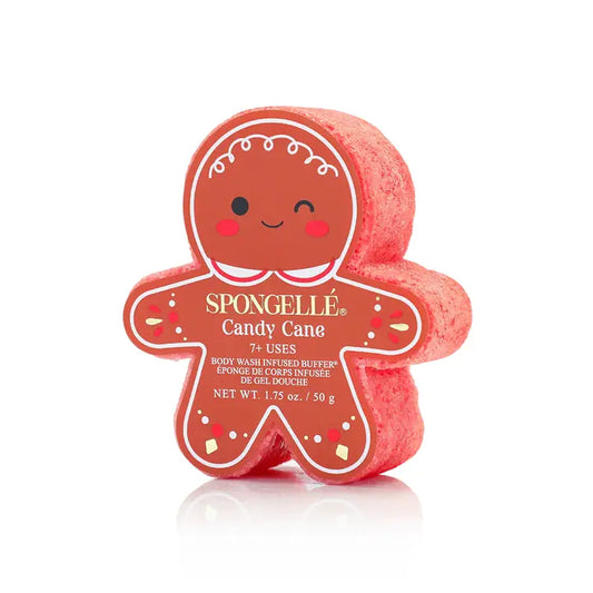 SPONGELLE - GINGERBREAD MAN - CANDY CANE