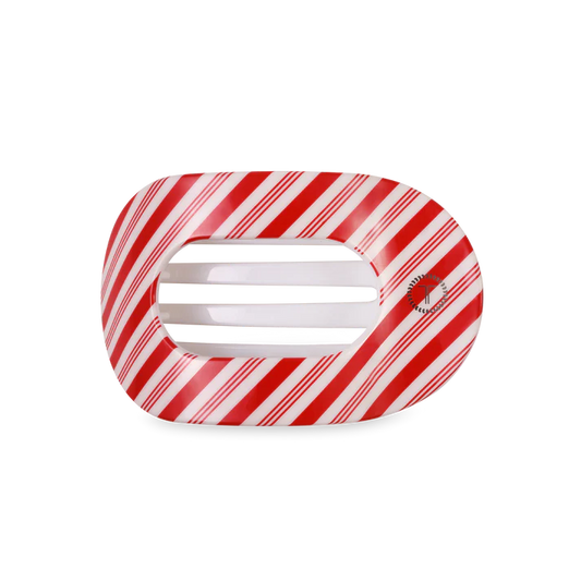 TELETIES - CANDY CANE CRUSH - SMALL FLAT CLIP