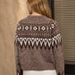 MARLED FAIR ISLE BUTTON DOWN CARDIGAN