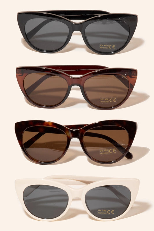 CLASSIC CAT EYE SUNGLASSES
