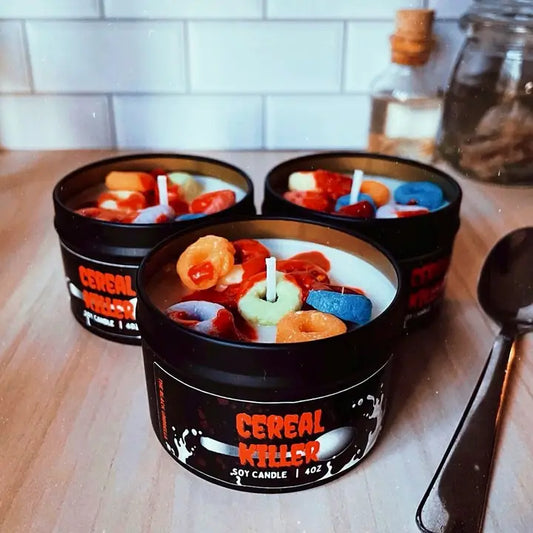 CEREAL KILLER HALLOWEEN CANDLE