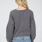 NOTCH NECK BOXY CROP TOP