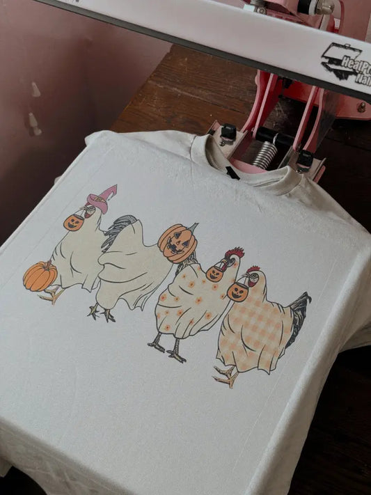 SPOOKY CHICKENS TEE