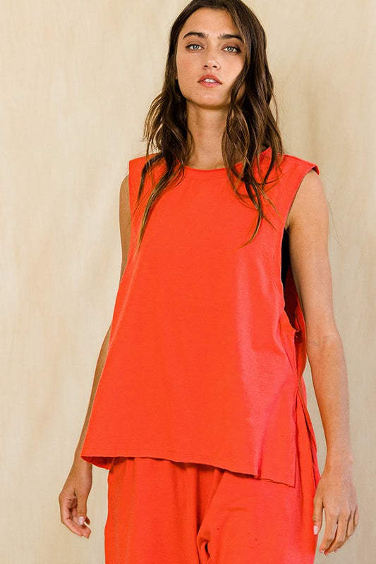Cut Edge Tank Top