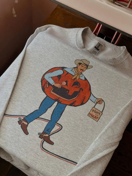 COSTUME COWBOY CREWNECK