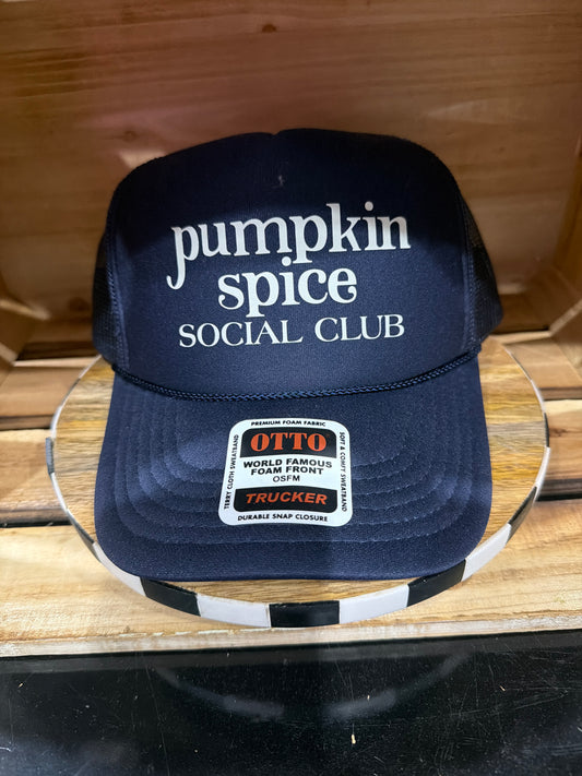 Pumpkin Spice Trucker Hat