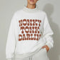 DIVE BAR BABE / HONKY TONK DARLIN REVERSIBLE MOCKNECK