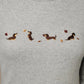 FALL DOG EMBROIDERED LONG SLEEVE TOP - FINAL SALE