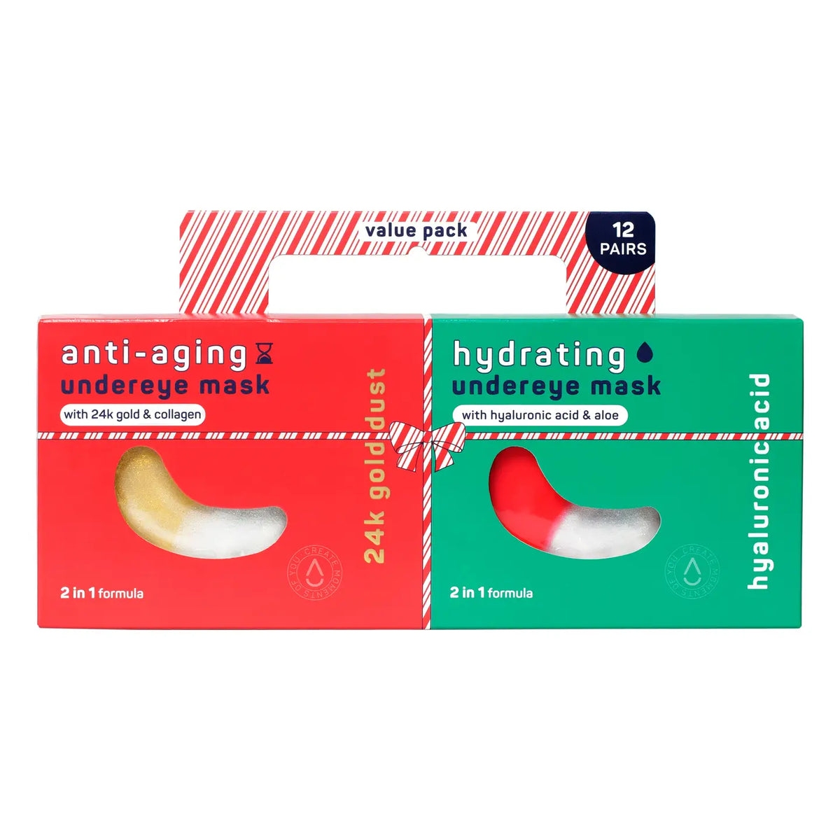 HOLIDAY UNDERYE MASK DUO