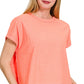 EVERYDAY BASIC CROP TEE