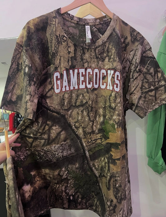 Camo Mascot Tee Gamecocks