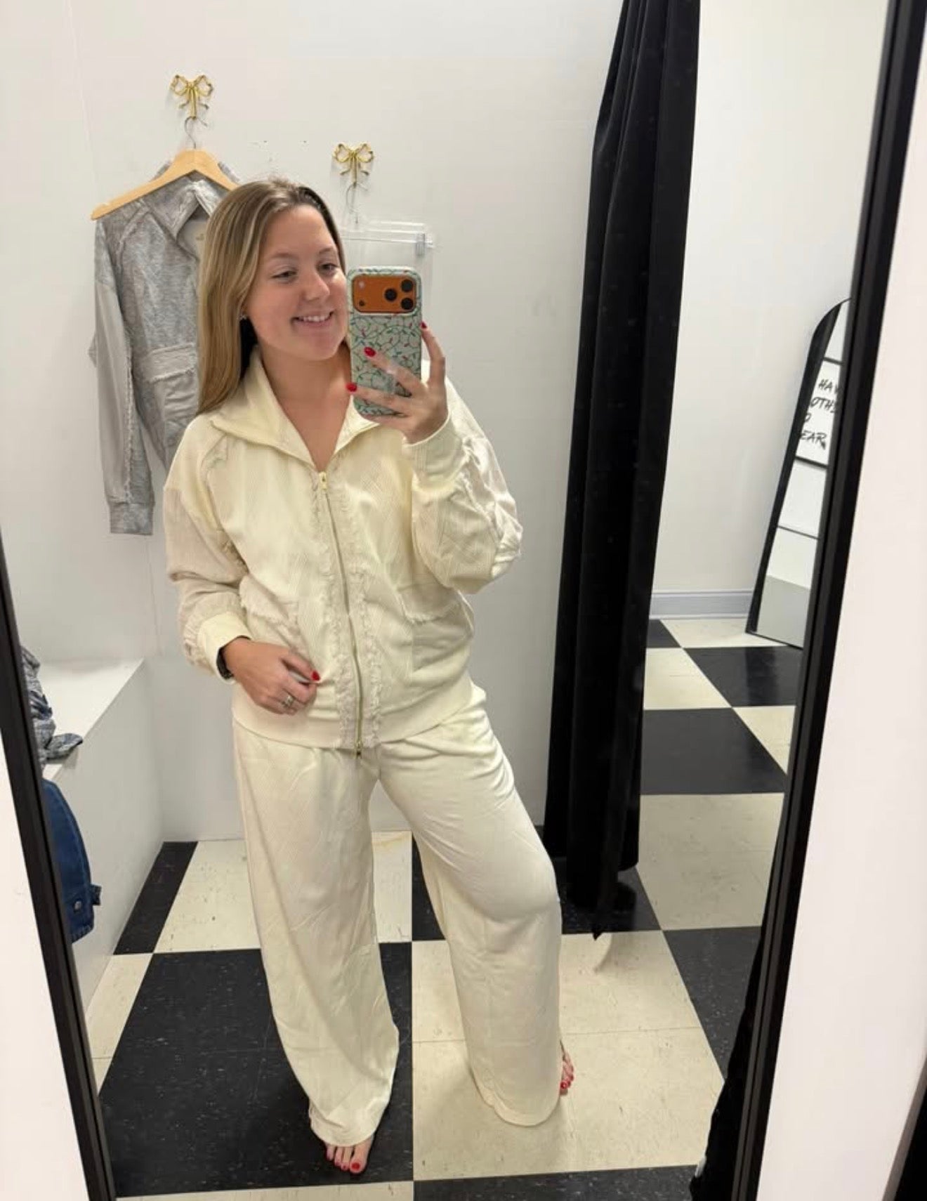 Jacquard Detailed Jacket - oatmeal