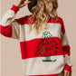 Striped Sequin Tree Sweater - FINAL SALE