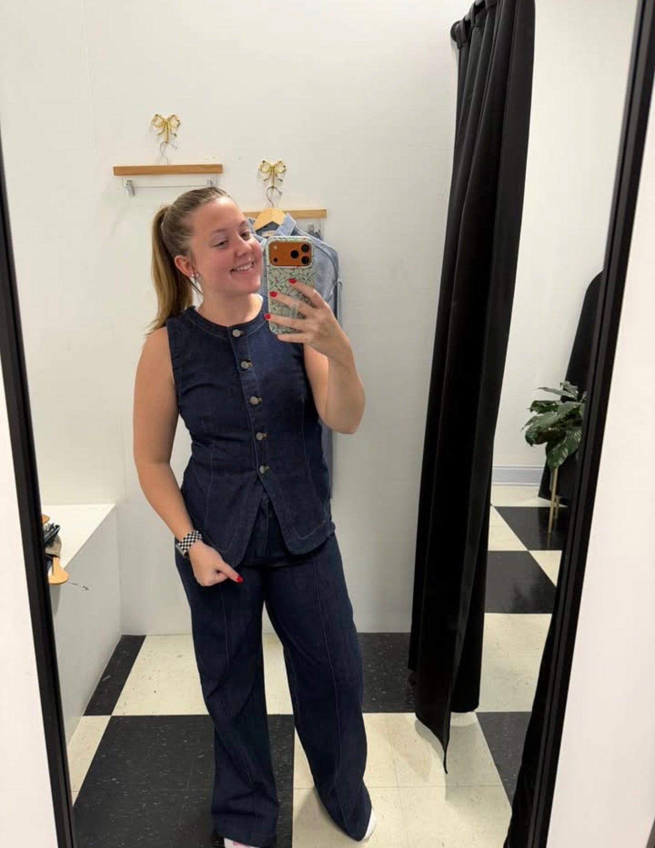 American Honey Denim Vest