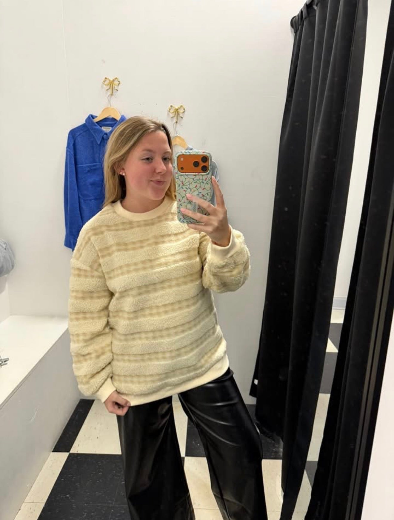 Oversized Fleece Comfy Top