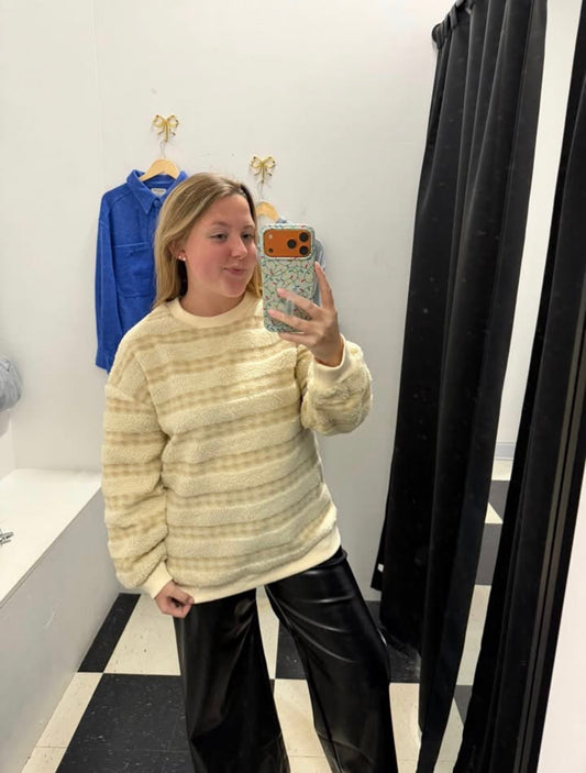 Oversized Fleece Comfy Top