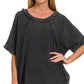 WASHED DOUBLE GAUZE TOP