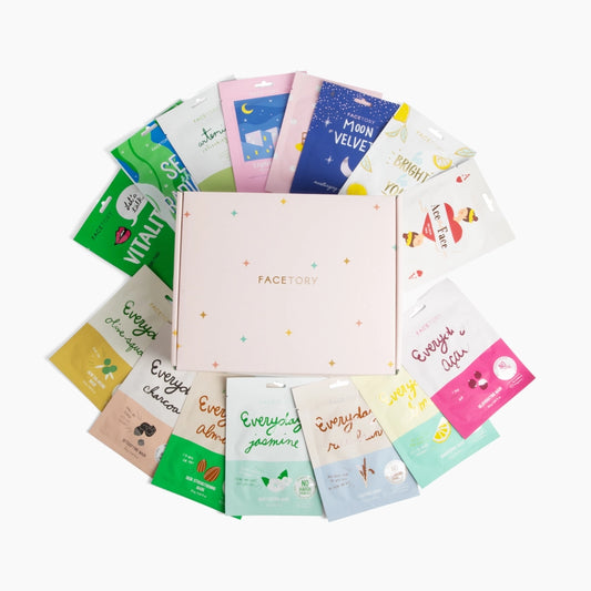 JUST KEEP GLOWING FACE MASK GIFT SET