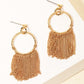 Chain Fringe Hoops