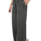 CORDUROY WIDE LEG PANTS