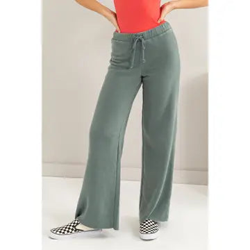 Jessie Mid Rise Drawstring Pants