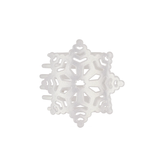 Teleties - Snowflake Flat Clip