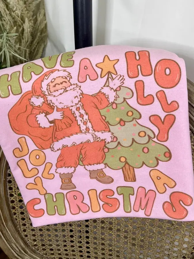 HOLLY JOLLY CHRISTMAS TEE