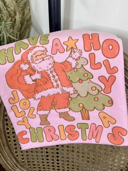 HOLLY JOLLY CHRISTMAS TEE
