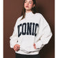 Iconic Graphic Mock Neck