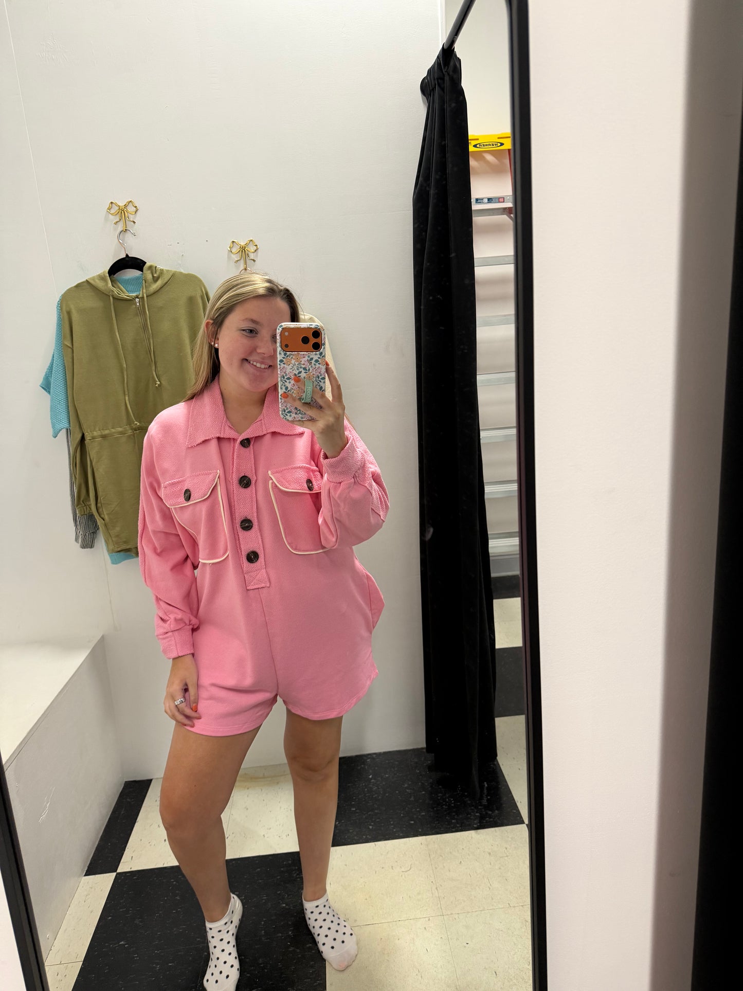 French Terry Oversized Romper