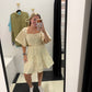 Cut Out Tiered Mini Dress