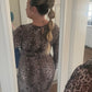 Leopard Fitted Dress