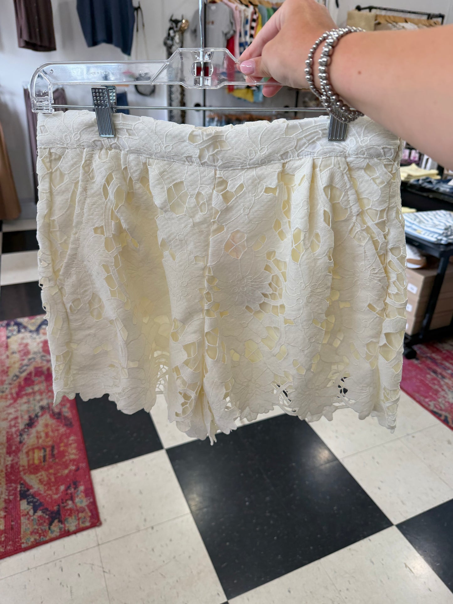 Floral Lace Shorts