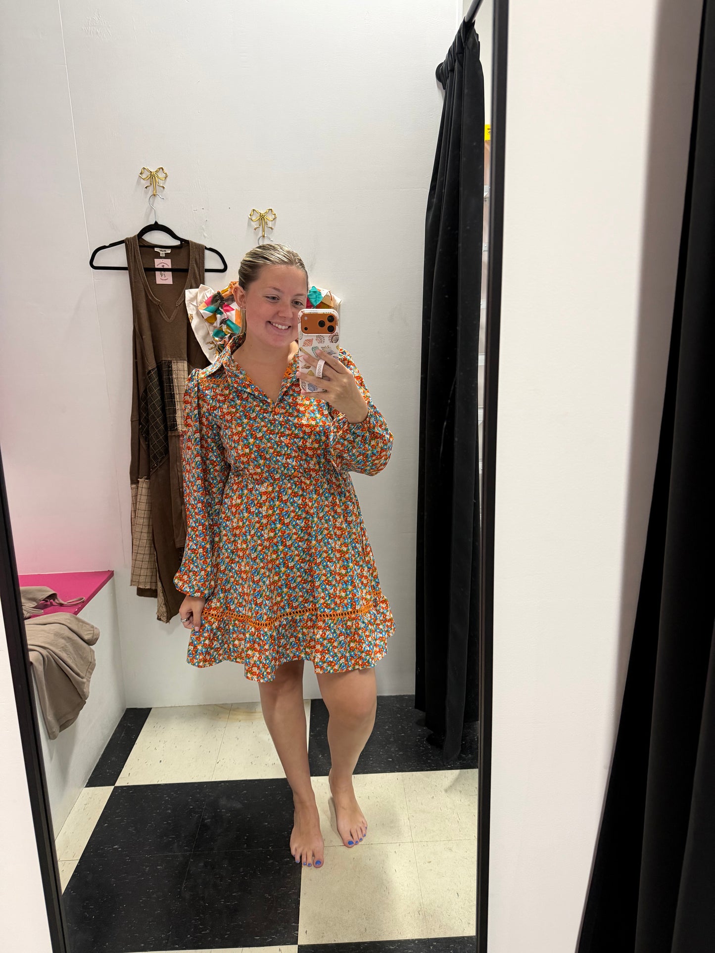 You & Me Time Floral Dress