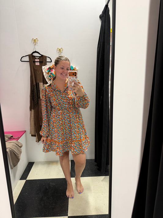 You & Me Time Floral Dress