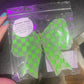 Checkered Bow Freshie