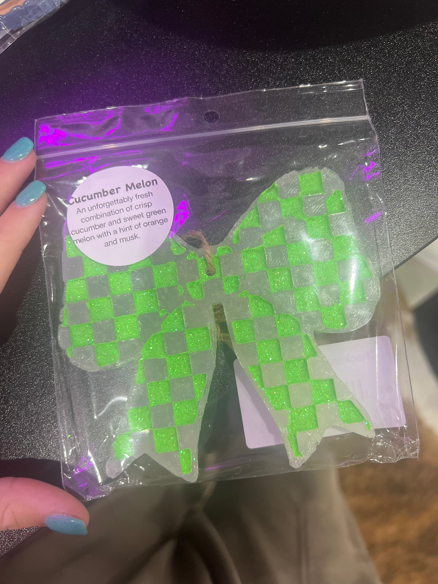 Checkered Bow Freshie