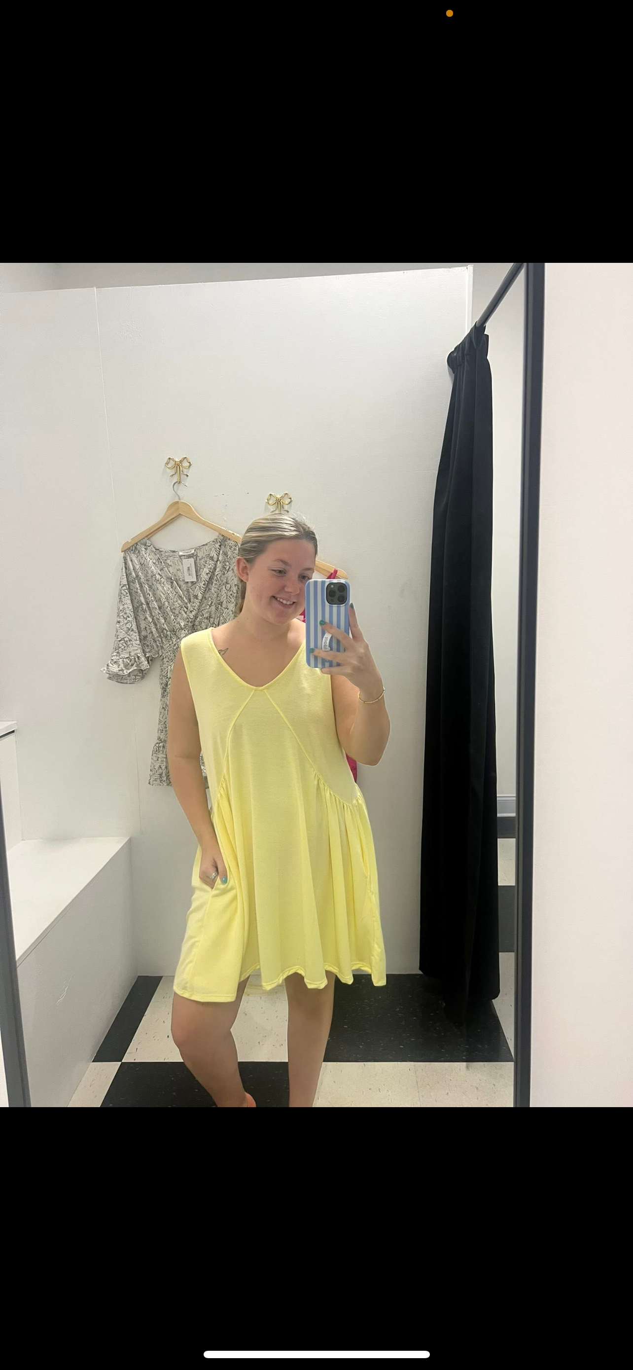 Drapey Mini Dress